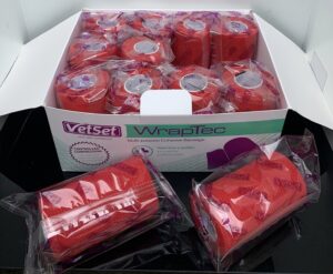 Coflex adhesive bandages 10cm / 4" (Wrap Tec) - Image 2